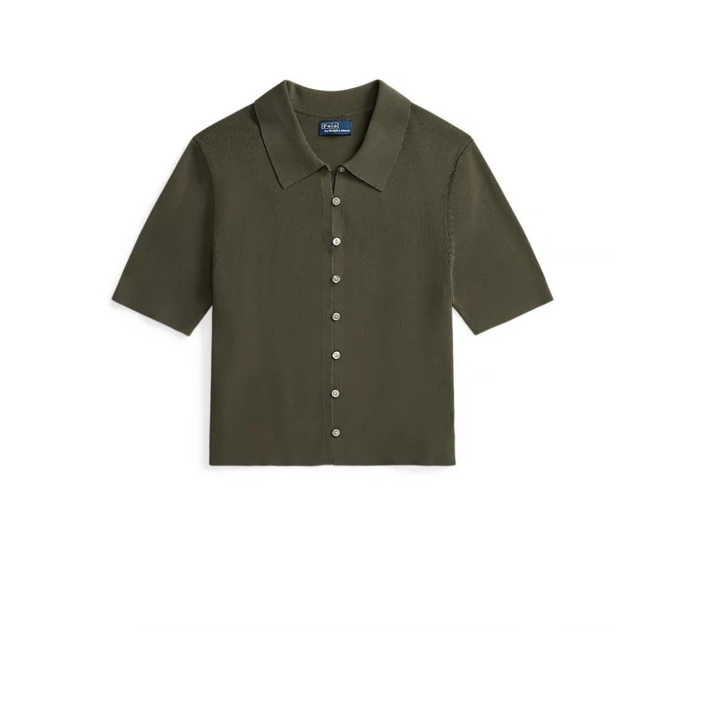Polo Ralph Lauren Women's Green Shirts, Xs, Vesta