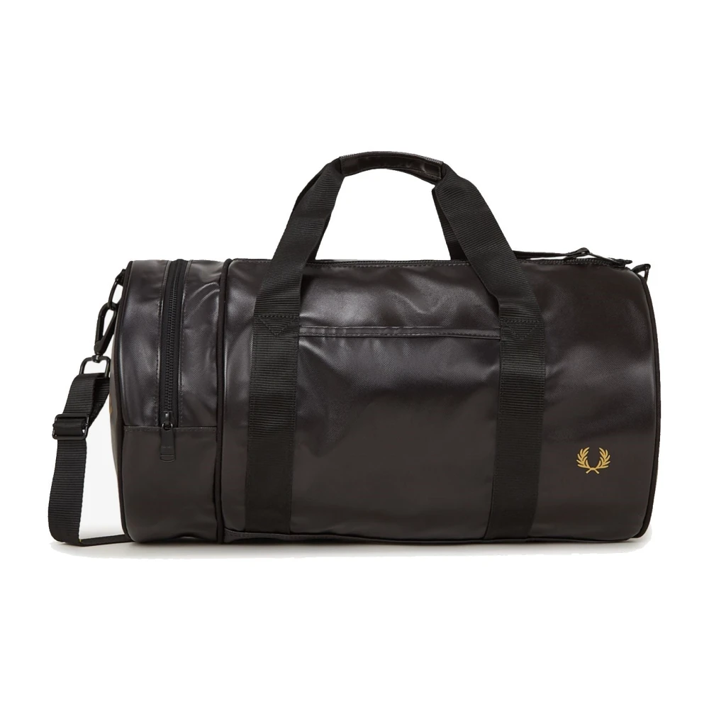 Fred Perry Classic Sports Bag - Unisex - Weekend Bags - Black - One Size - Bags