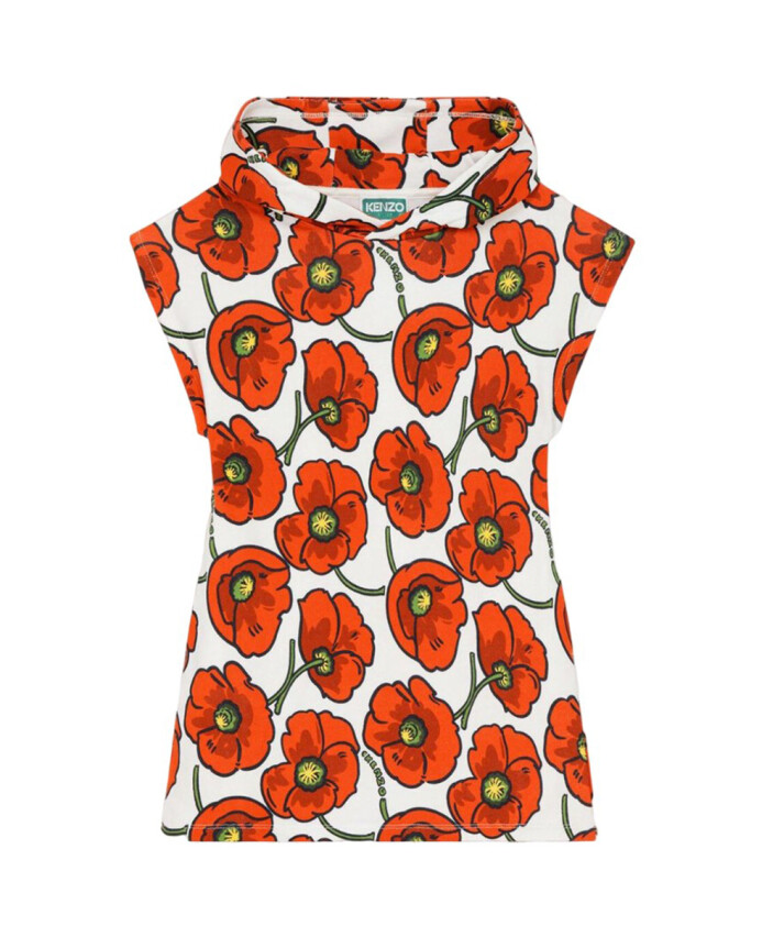 robe-sans-manches-en-coton-floral