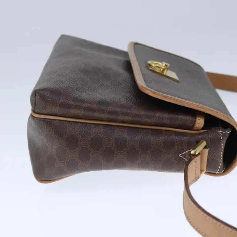 Celine Vintage Pre-owned Leather celine-bags Brown Dames