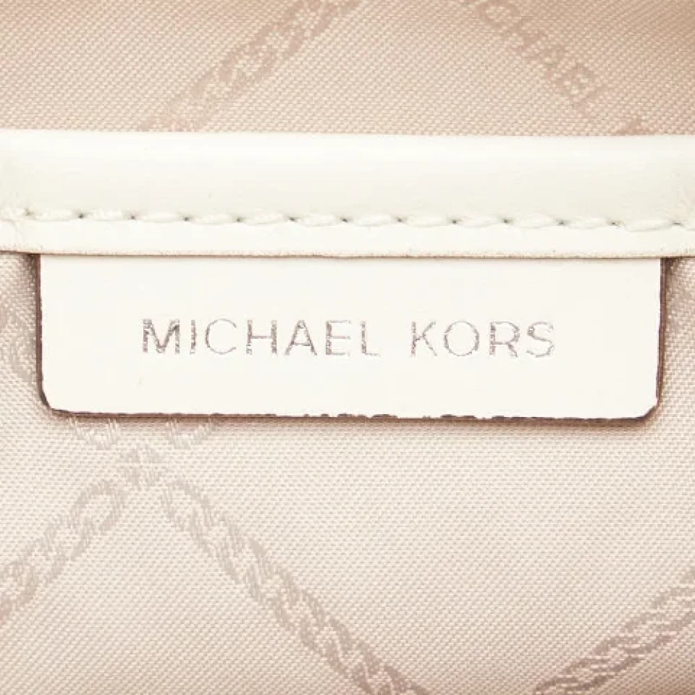 Michael Kors Pre-owned Plastic crossbody-bags White Dames