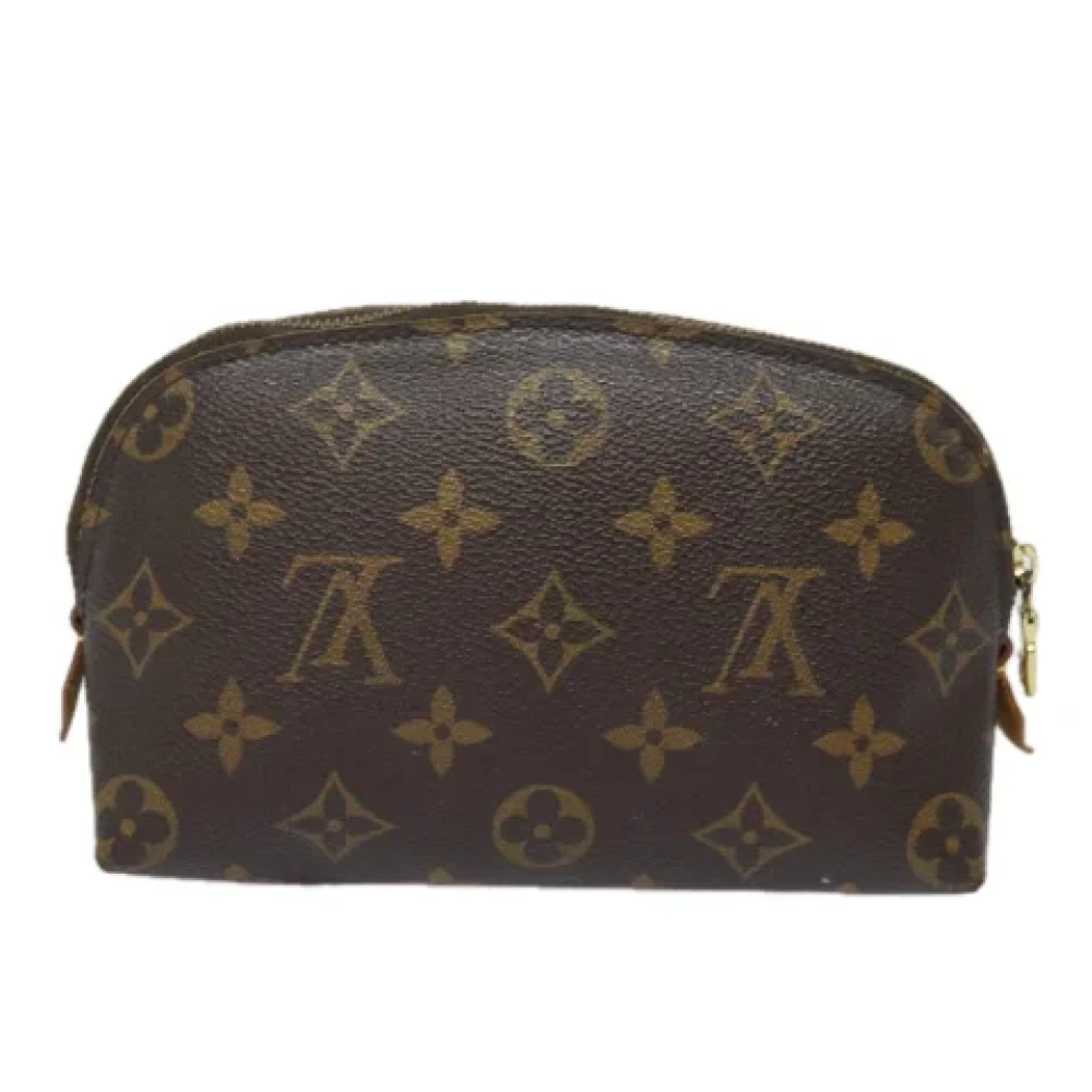 Louis Vuitton Vintage Pre-owned Canvas pouches Brown Dames