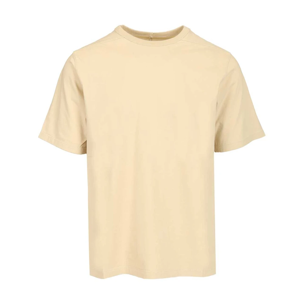 Rick Owens Men's Beige Temple Brad T - T-Shirts - Xl - Tops