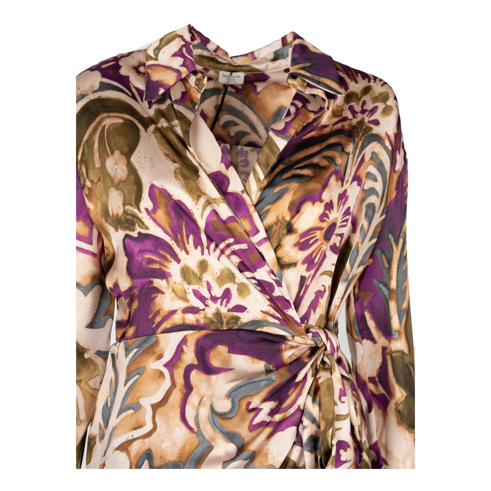 Liu Jo Elegante V-Hals Wikkeljurk Multicolor Dames