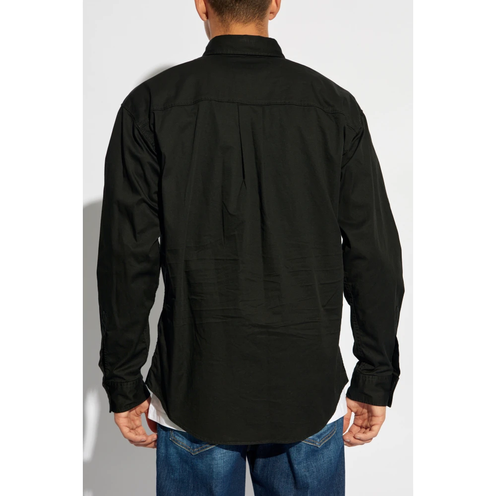 Dsquared2 Shirt met logo Black Heren