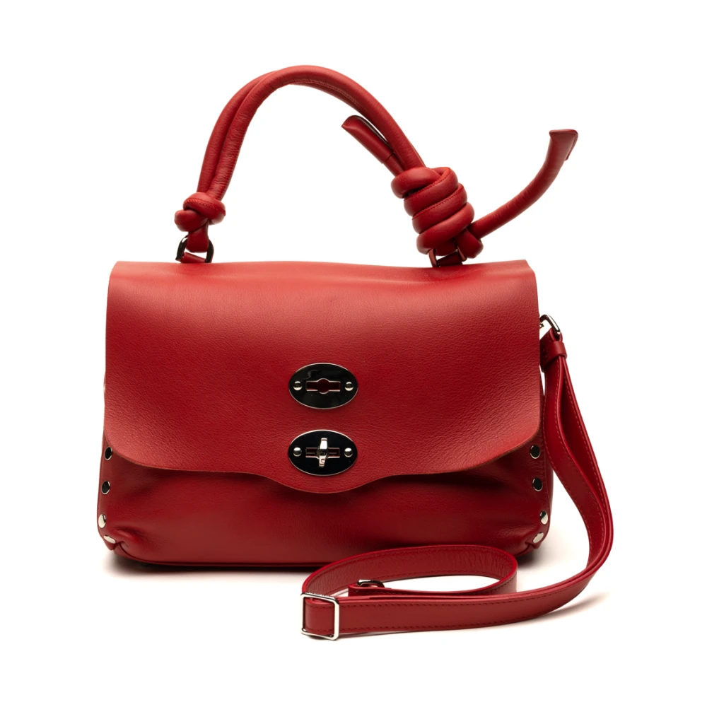 Zanellato Rode Tassen Postina Piuma Knot Red Dames