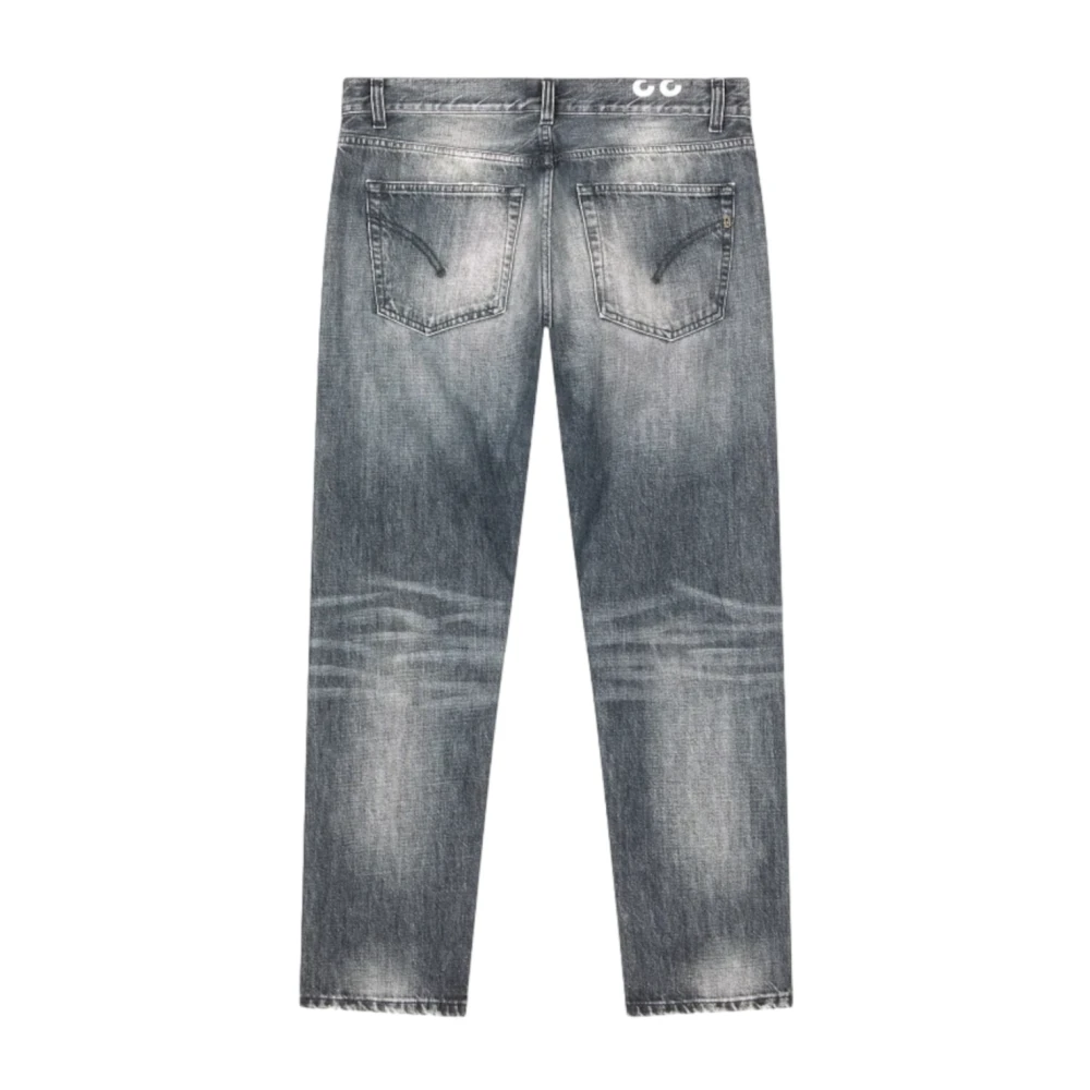 Dondup Slim Fit Carrot Jeans Gray Heren