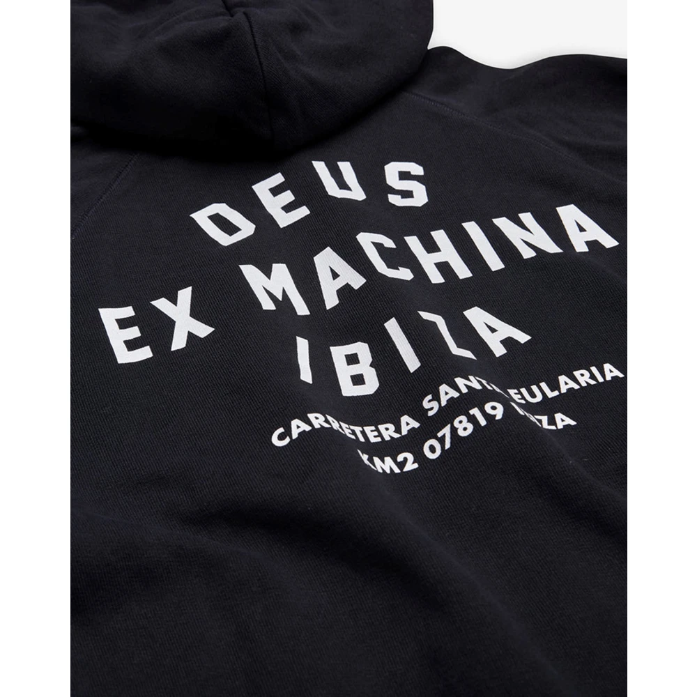 Deus Ex Machina Hoodies Black Heren