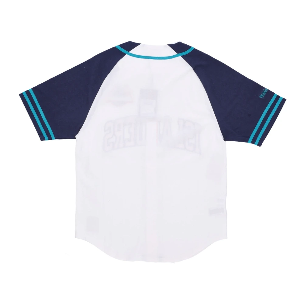 Mitchell & Ness NHL Oefendag Baseballshirt Wit Multicolor Heren