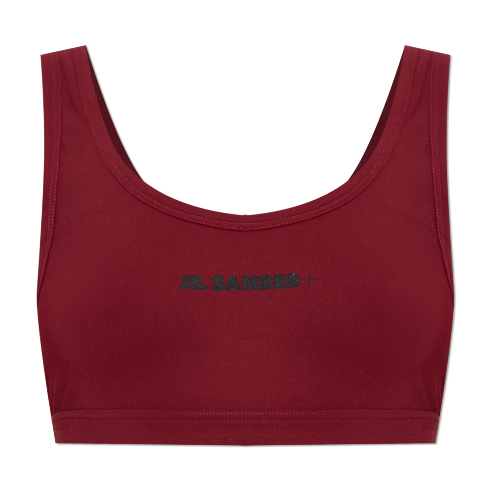 Jil Sander Donna Rosso Top, Xs, New,