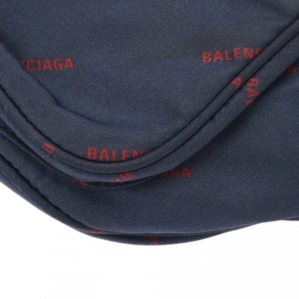Balenciaga Vintage Pre-owned Nylon balenciaga-bags Blue Dames