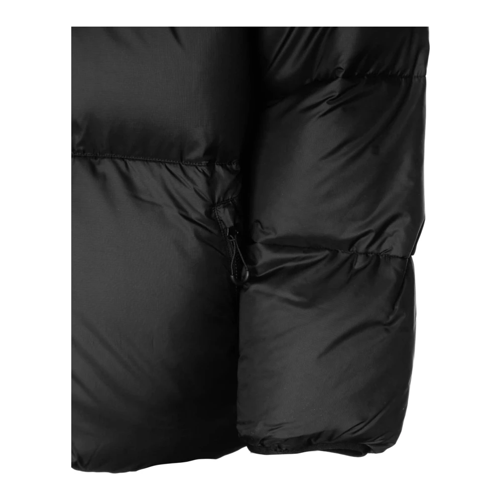 Carhartt WIP Winterjas met capuchon en trekkoord Black Heren