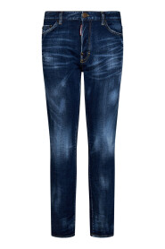 Slim-fit Blaue Jeans mit Einzigartigen Details
