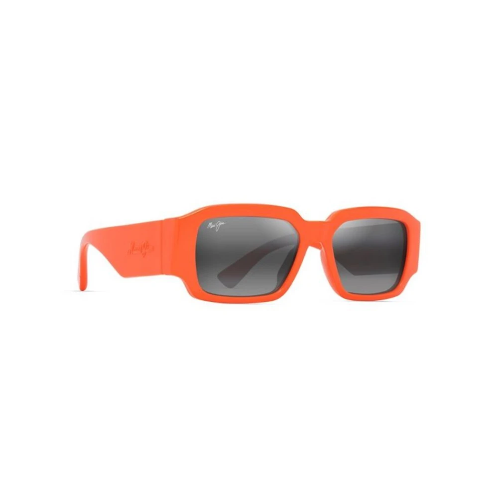 Maui Jim Unisex Orange Sunglasses, 55 Mm, Kupale Sunglasses