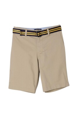 beige-classic-fit-kids-shorts