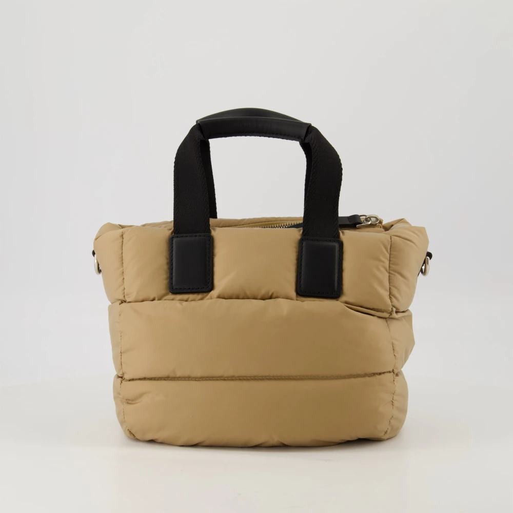 Moncler Beige Caradoc Mini Tote Tas Beige Dames
