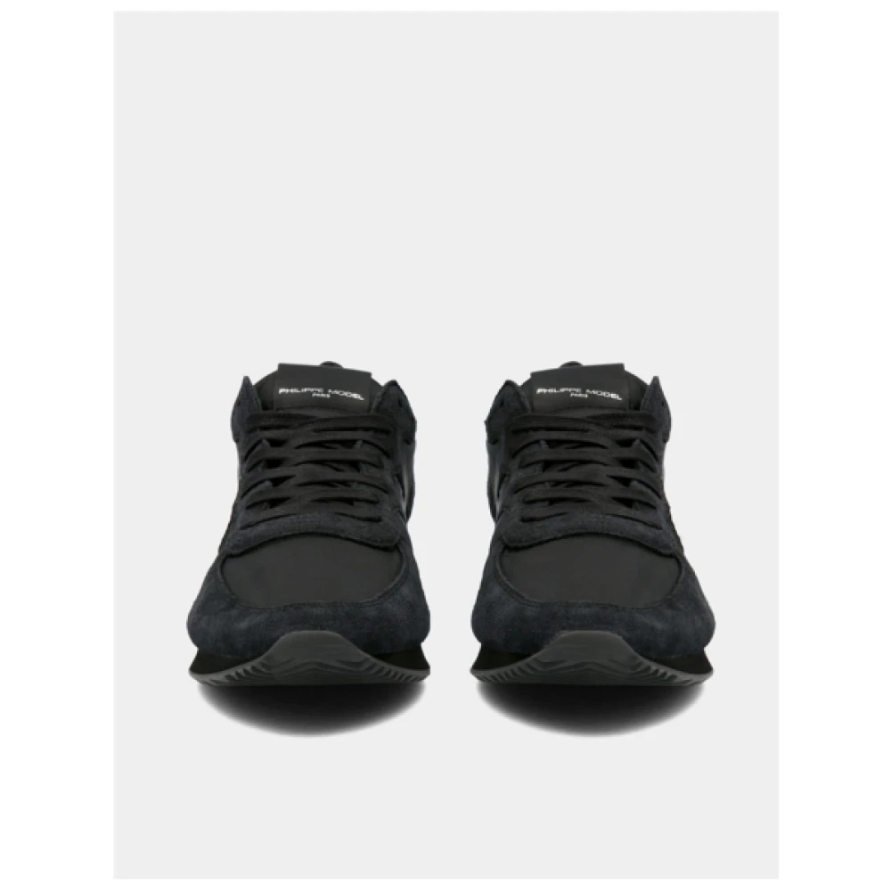 Philippe Model Zwarte Tropez Mondial Sneakers Black Heren