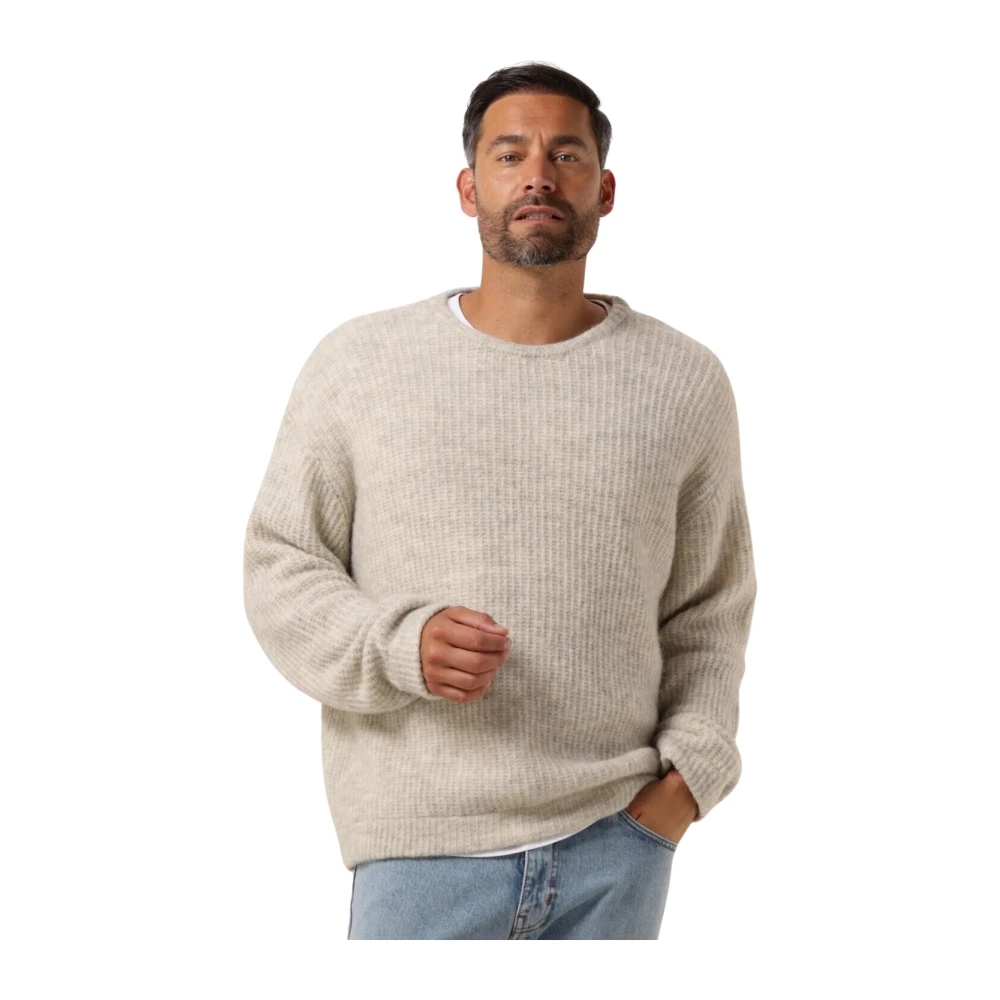 American vintage Heren Grijze Trui East Gray Heren