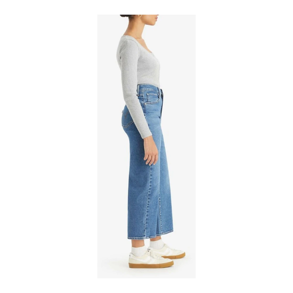 Levi's jeans Donna High-Rise Wide LEG Blue Dames