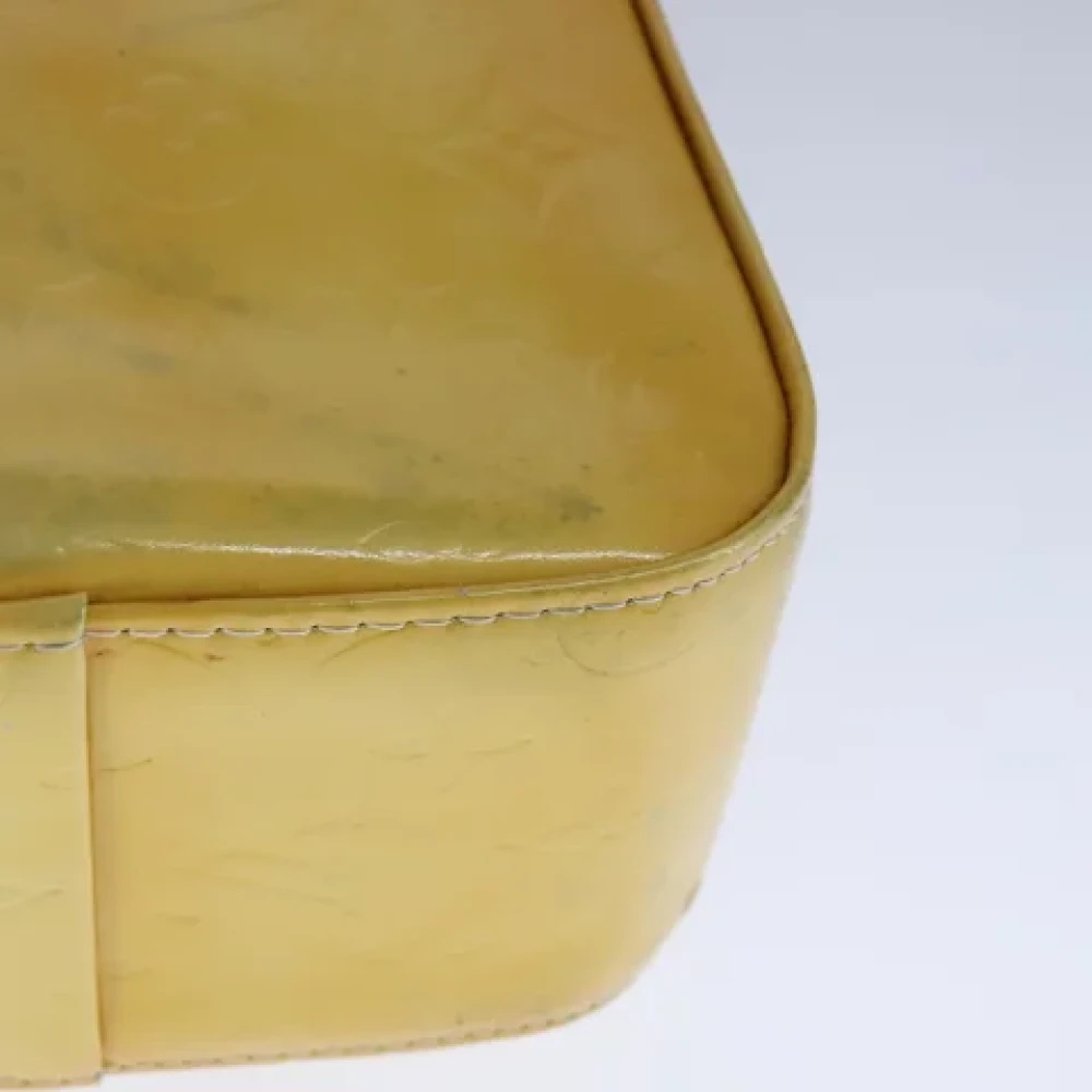 Louis Vuitton Vintage Pre-owned Leather totes Yellow Dames