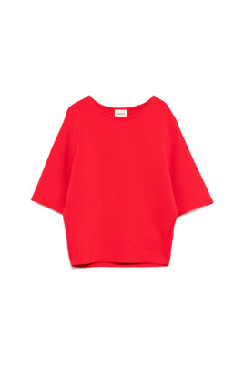 haut-rouge-col-rond