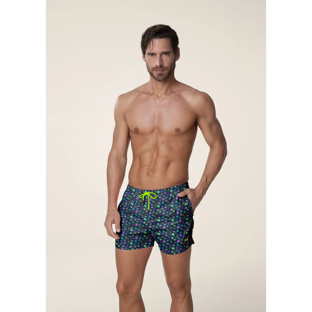 F**k Short A Fantasia Mood Marine Multicolor Heren