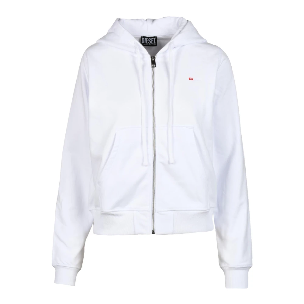 Diesel Katoenmix Sweatshirt White Dames