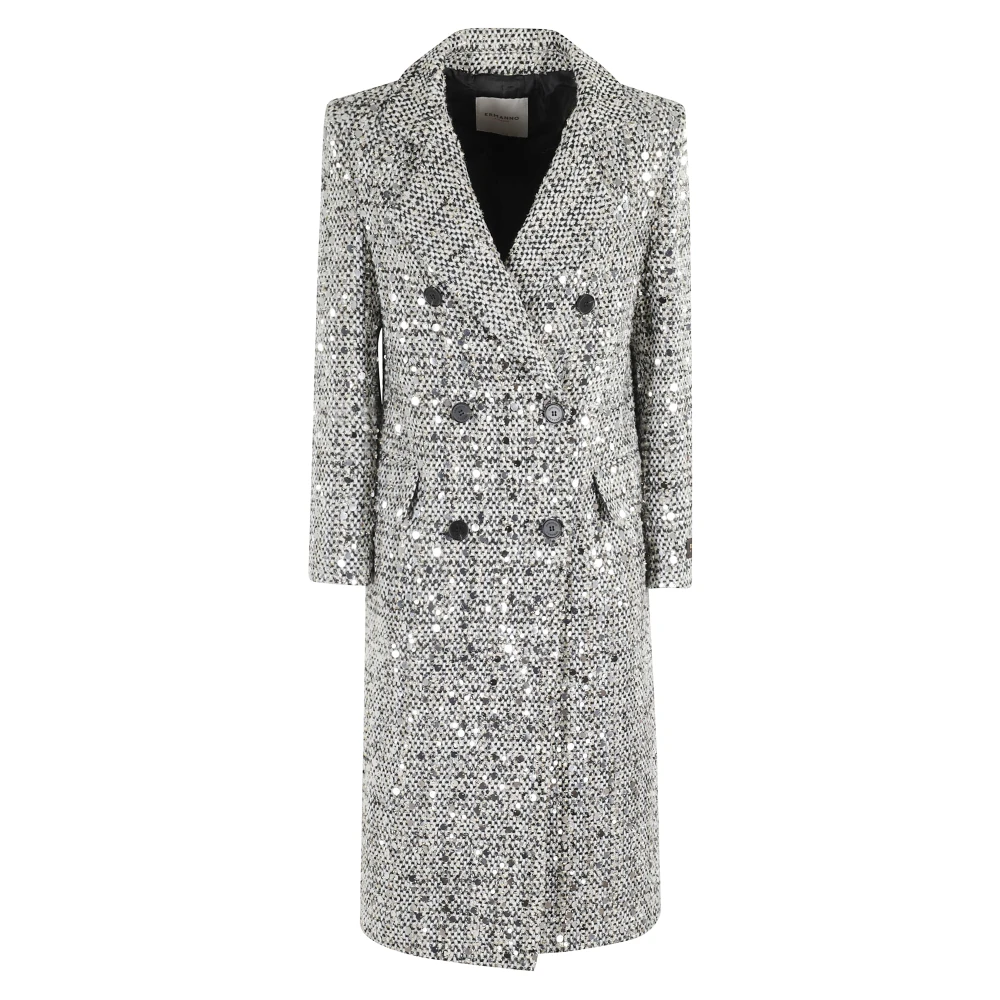 Coats > Double-Breasted Coats - - Ermanno Scervino - Modalova