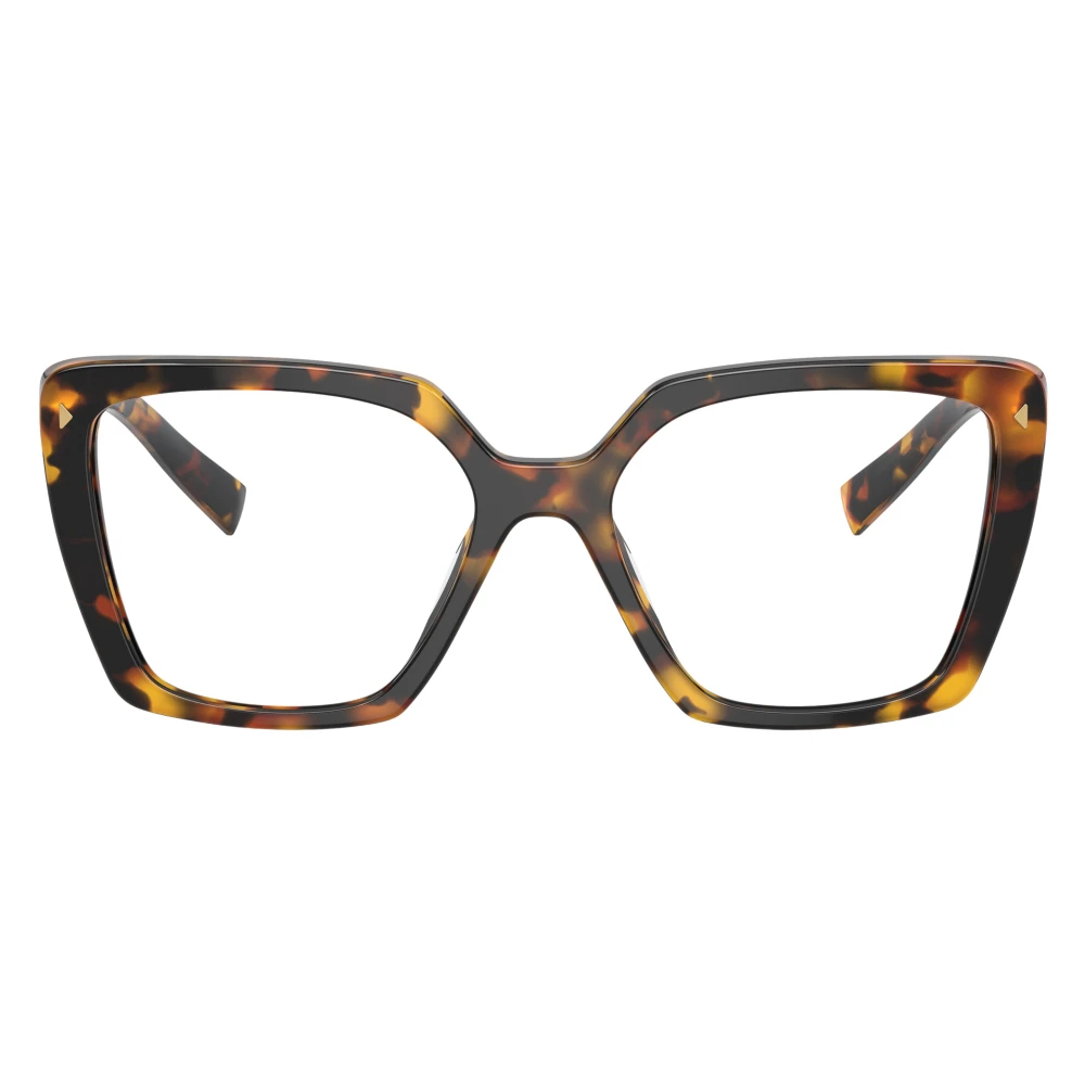Prada Woman Pr 16Zv Vau1o1 Optical Frames Acetate Turtle Squared Normal - Image 2