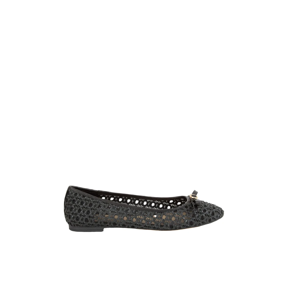 Twinset Women's Black Ballerina Shoes, 3 Uk, Ballerina Flats