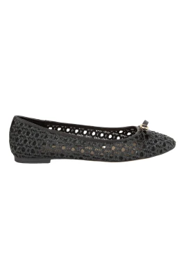 Svart Ballerina Flats