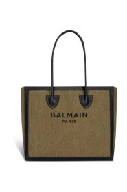 Balmain Logo-Print logo-embroidered relaxed-fit T-shirt