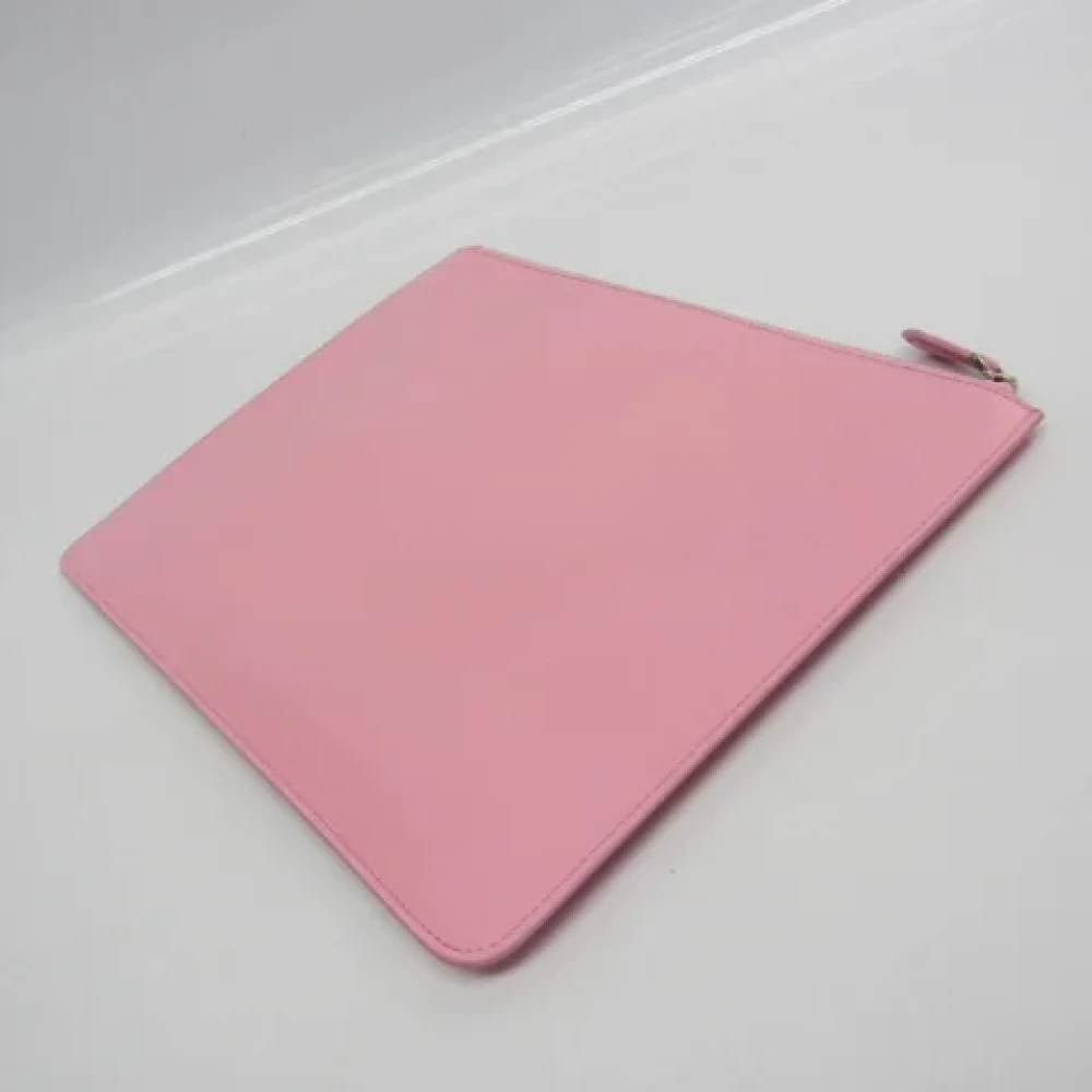 Givenchy Pre-owned Leather clutches Pink Dames