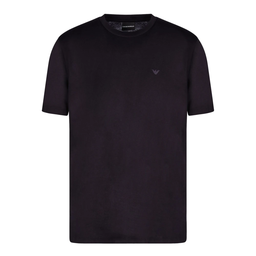 Emporio Armani Identiteit-Gesmede T-Shirts Brown Heren