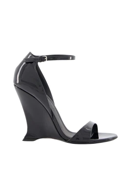 Svarta Wedge Vidette Sandaler