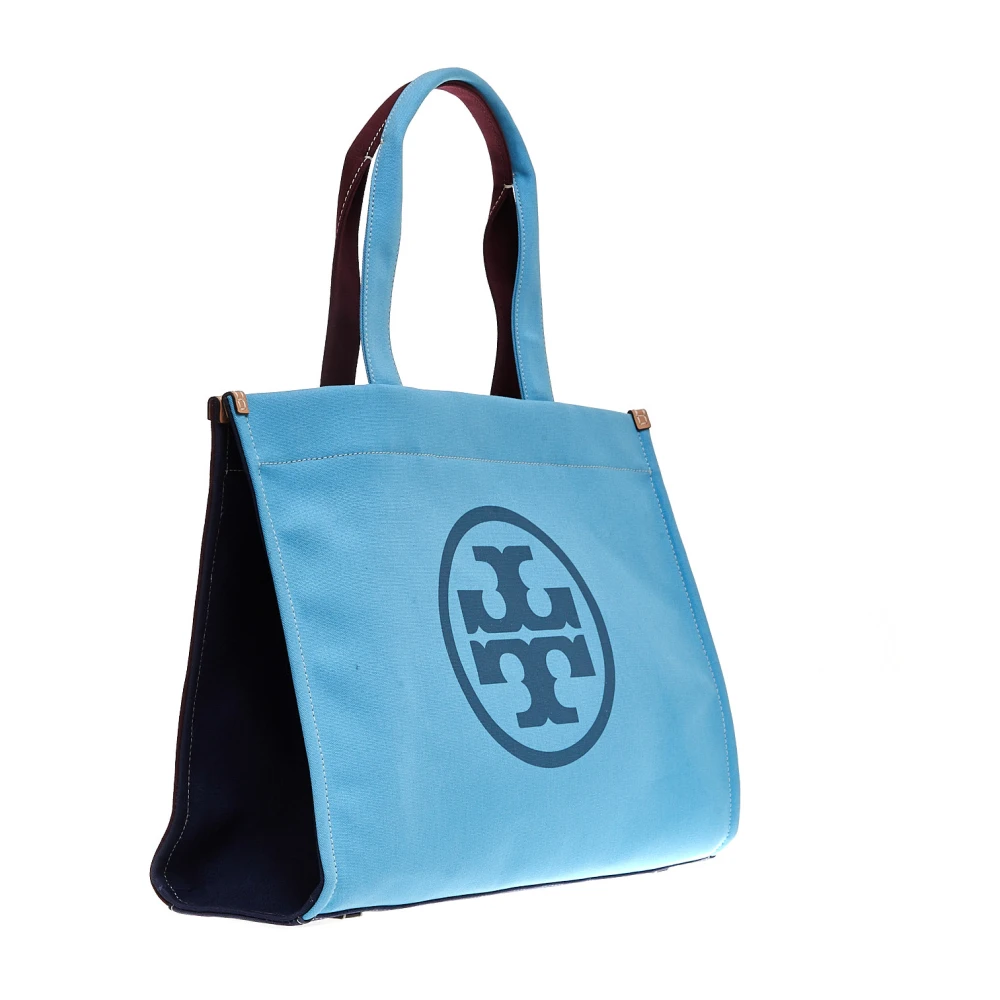 TORY BURCH Blauwe Azzurra Stoffen Tote Blue Dames