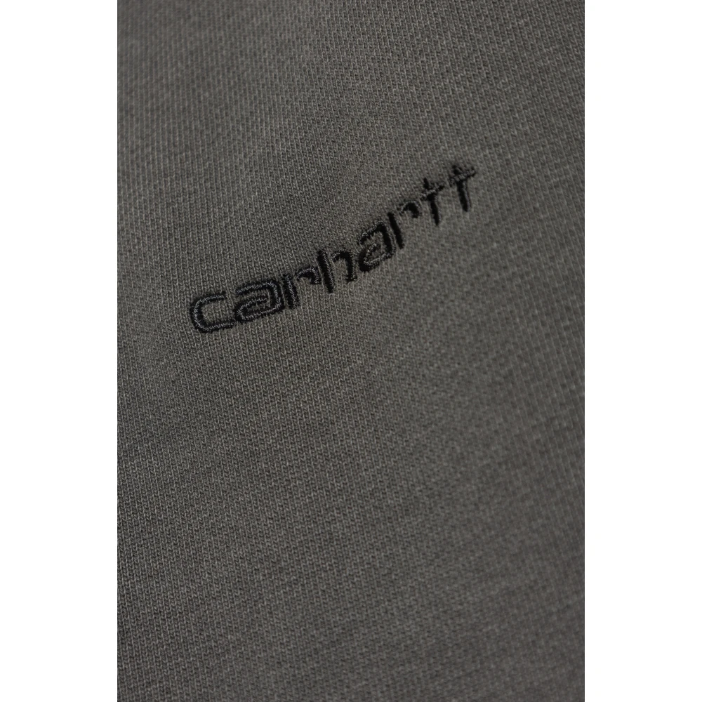 Carhartt WIP Sweatshirt met logo Gray Heren