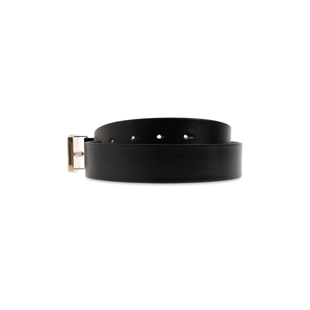 Dsquared2 Leren riem Black Heren