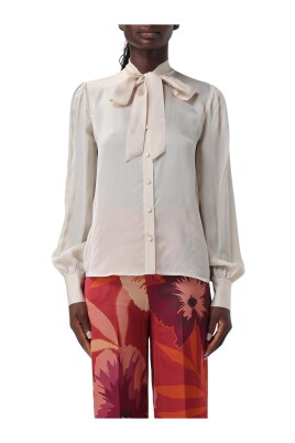 champagne-silk-blouse-with-bow-tie