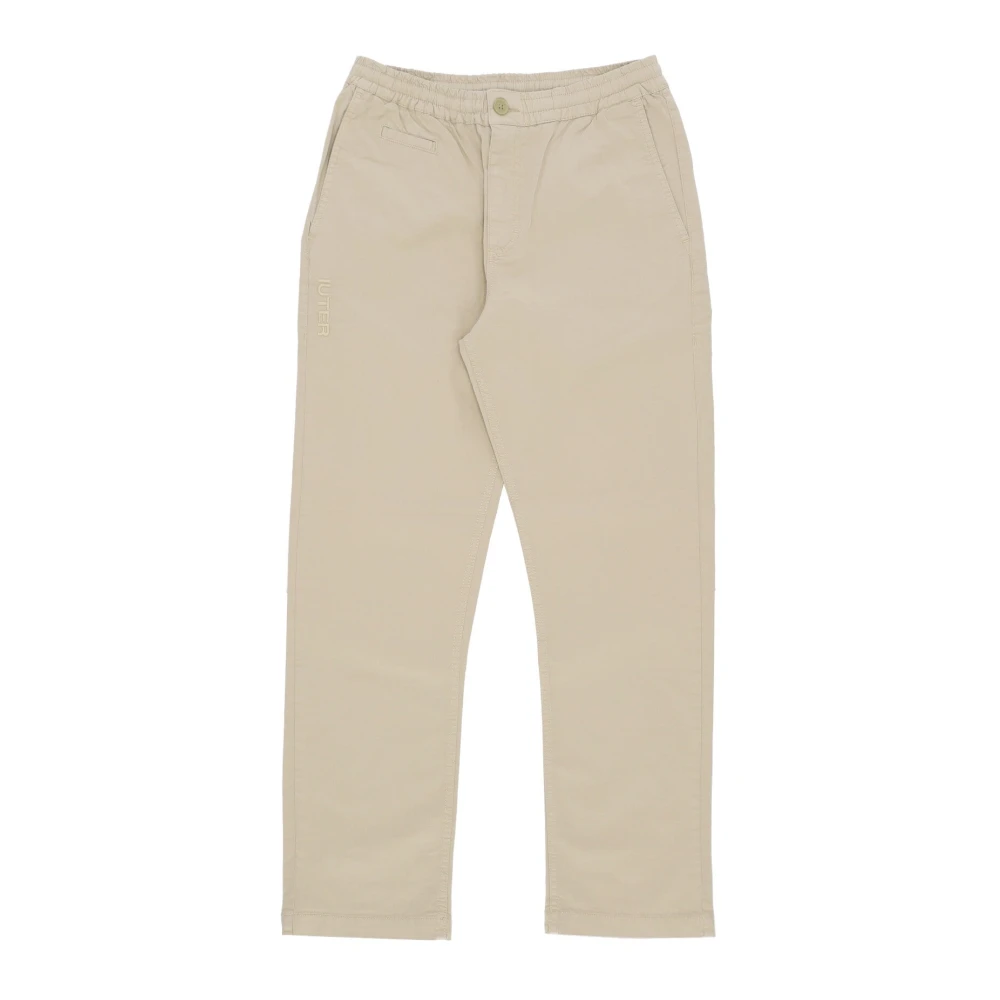 Iuter Uomo Beige Pantaloni, L, New,