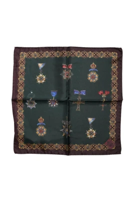Lyxig Sidenscarf med Logotyp