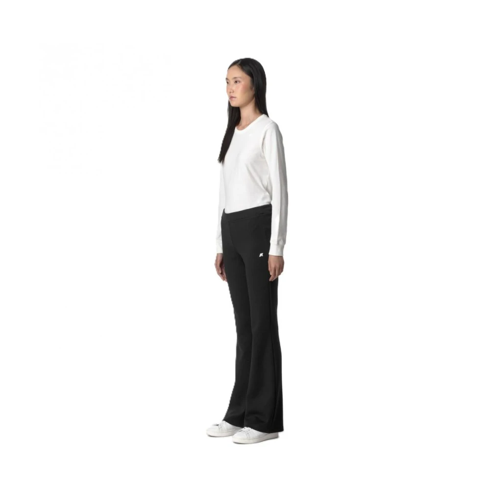 K-way Polyester Broek Black Dames