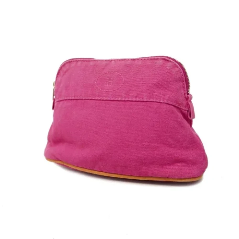 Hermès Vintage Pre-owned Fabric pouches Pink Dames