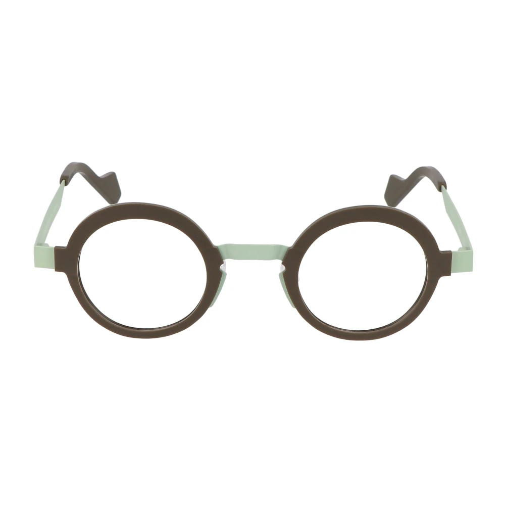 Anne & Valentin Ronde acetaatbril Olaf model Brown Unisex