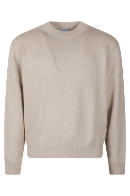 Re-Cashmere Rundhalsad Tröja