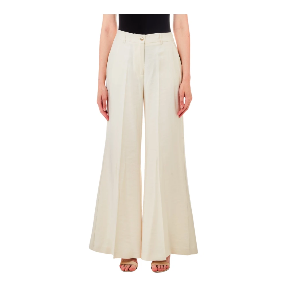 Liu Jo Dames Twill Viscose Mode Top Beige Dames