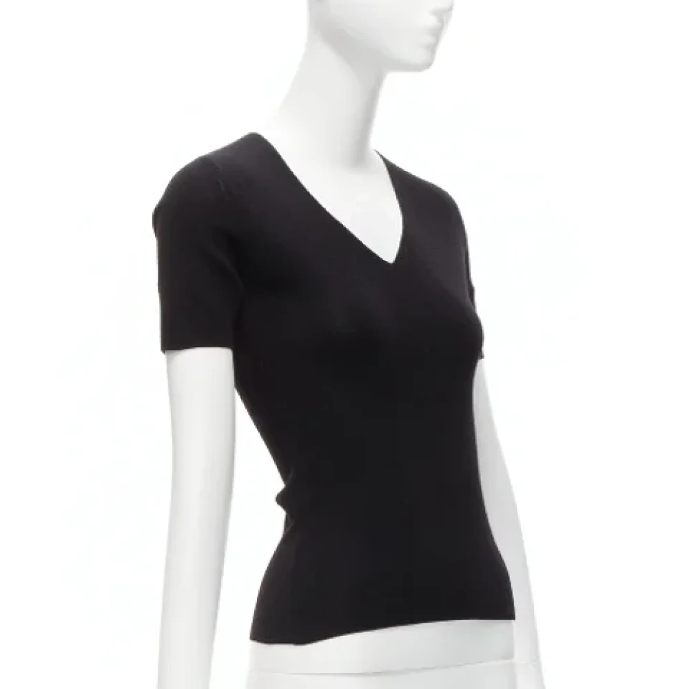 Dolce & Gabbana Pre-owned Wool tops Black Dames