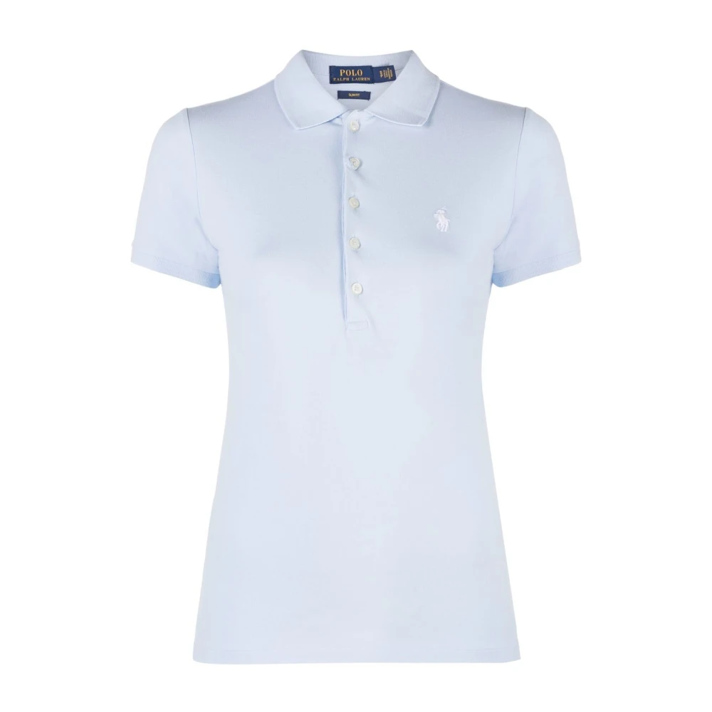 Polo Ralph Lauren Women's Blue Polo Shirts, Xs, Polo Shirt