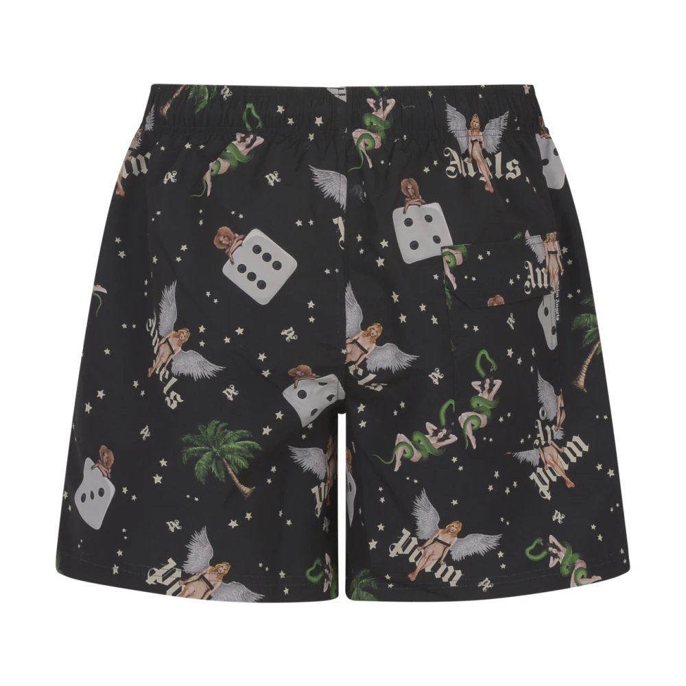 Palm Angels MultiColour Zee Kleding Swimshorts Multicolor Heren