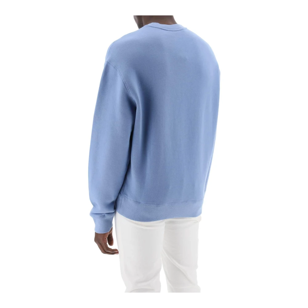Maison Kitsuné Sweatshirts Blue Heren